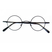 Load image into Gallery viewer, Vintage Small Round 38mm Spring Hinges John Lennon Metal Eyeglass Frames Full Rim Myopia Rx Able Glasses