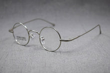 Load image into Gallery viewer, Vintage Small Round 40mm Titanium Eyeglasses Frames Full Rim Unisex Rx able Glasses
