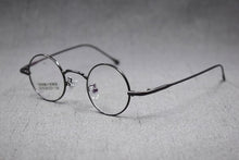 Load image into Gallery viewer, Vintage Small Round 40mm Titanium Eyeglasses Frames Full Rim Unisex Rx able Glasses