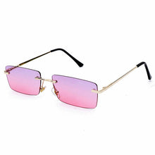 Load image into Gallery viewer, Vintage Small Square Frame Sunglasses Women 2023  Brand Rectangle Gradient Sun Glasses Retro Shades UV400
