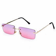 Load image into Gallery viewer, Vintage Small Square Frame Sunglasses Women  Brand Rectangle Gradient Sun Glasses Retro Shades UV400