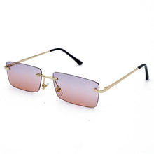 Load image into Gallery viewer, Vintage Small Square Frame Sunglasses Women  Brand Rectangle Gradient Sun Glasses Retro Shades UV400