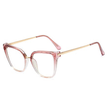 Load image into Gallery viewer, Vintage Square Cat Eye Anti-blue Light Glasses Frames Men Women Optical Computer Glasses