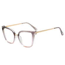 Load image into Gallery viewer, Vintage Square Cat Eye Anti-blue Light Glasses Frames Men Women Optical Computer Glasses