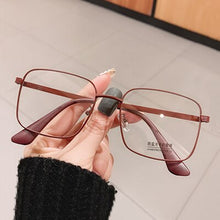 Load image into Gallery viewer, Vintage Square Eyeglass Frame Women Men Brand Designer Anti Blue Light Glasses Frame Optic Prescription Myopia 0 Diopter Oculos