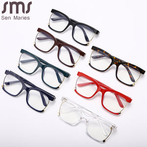 Vintage Square Optical Anti-blue Glasses Frames Women Clear Optical Spectacles Unisex Computer Eyewear Prescription Glasses