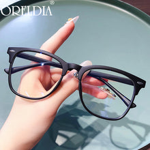 Load image into Gallery viewer, Vintage Square Optical Glasses Frames Anti Blue Glasses Lady Computer Glasses Prescription Glasses Unisex Retro Eyewear UV40