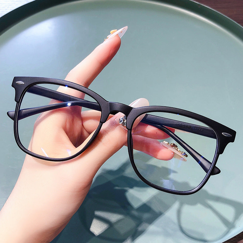 Vintage Square Optical Glasses Frames Anti Blue Glasses Lady Computer Glasses Prescription Glasses Unisex Retro Eyewear UV40