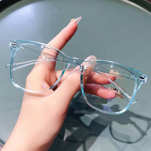 Load image into Gallery viewer, Vintage Square Optical Glasses Frames Anti Blue Glasses Lady Computer Glasses Prescription Glasses Unisex Retro Eyewear UV40