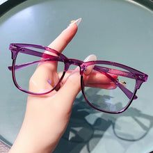 Load image into Gallery viewer, Vintage Square Optical Glasses Frames Anti Blue Glasses Lady Computer Glasses Prescription Glasses Unisex Retro Eyewear UV40