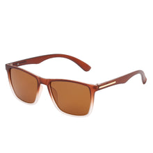 Carica l'immagine nel visualizzatore di Gallery, Occhiali da sole da uomo polarizzati quadrati vintage Occhiali da sole riflettenti per immersioni subacquee Occhiali da sole da uomo Protezione UV Occhiali Gpggles Shades 