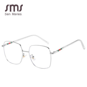 Vintage Square Prescription Frame Glasses Men Optical Eyeglasses Women Eyewear Anti Blue Light Glasses Clear Computer Glasses