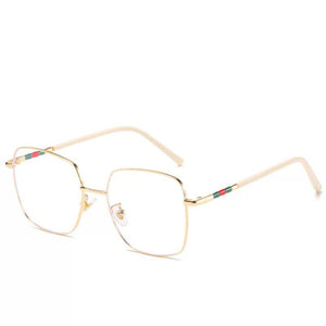 Vintage Square Prescription Frame Glasses Men Optical Eyeglasses Women Eyewear Anti Blue Light Glasses Clear Computer Glasses