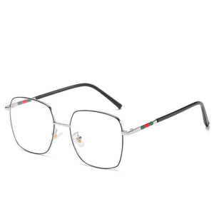 Vintage Square Prescription Frame Glasses Men Optical Eyeglasses Women Eyewear Anti Blue Light Glasses Clear Computer Glasses