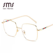Load image into Gallery viewer, Vintage Square Prescription Frame Glasses Men Optical Eyeglasses Women Eyewear Anti Blue Light Glasses Clear Computer Glasses