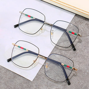 Vintage Square Prescription Frame Glasses Men Optical Eyeglasses Women Eyewear Anti Blue Light Glasses Clear Computer Glasses