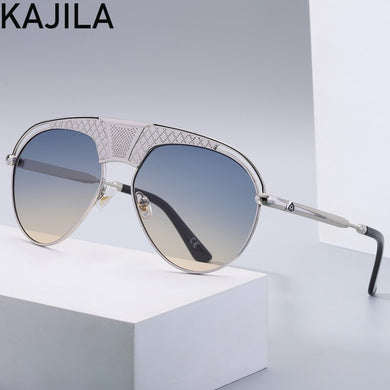 Vintage Square Sunglasses Men 2023  Brand Designer Oval Oversized Sun Glasses For Women With A Case Steampunk Eyewear