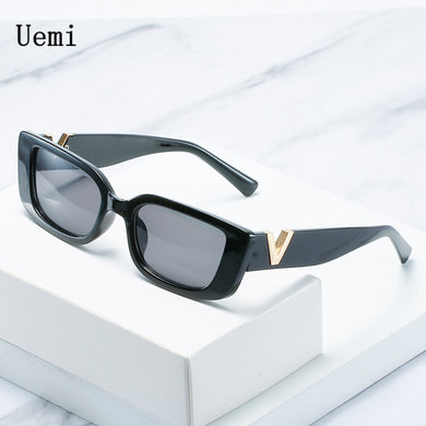 Vintage Square Sunglasses Small Frame For Women Men With V Brand Disigner   Ladies Sun Glasses Shades UV400 Wholes