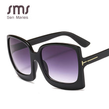 Load image into Gallery viewer, Vintage Square Sunglasses Women 2023  Brand Cat Eye Oversizrd Sun Glasses Retro Shades UV400 Oculos Male