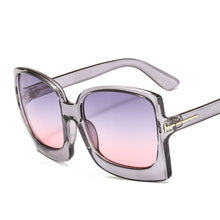 Load image into Gallery viewer, Vintage Square Sunglasses Women 2023  Brand Cat Eye Oversizrd Sun Glasses Retro Shades UV400 Oculos Male