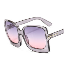Load image into Gallery viewer, Vintage Square Sunglasses Women 2023  Brand Cat Eye Oversizrd Sun Glasses Retro Shades UV400 Oculos Male