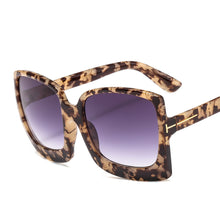 Load image into Gallery viewer, Vintage Square Sunglasses Women 2023  Brand Cat Eye Oversizrd Sun Glasses Retro Shades UV400 Oculos Male