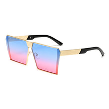 Load image into Gallery viewer, Vintage Square Sunglasses Women 2023 Oversized Steampunk Sunglasses Classic Eyeglasses Men Clear Lens Vintage Retro Punk Shades