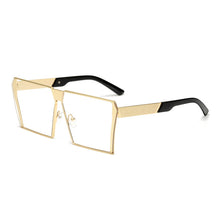Load image into Gallery viewer, Vintage Square Sunglasses Women 2023 Oversized Steampunk Sunglasses Classic Eyeglasses Men Clear Lens Vintage Retro Punk Shades