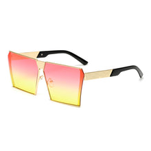 Load image into Gallery viewer, Vintage Square Sunglasses Women 2023 Oversized Steampunk Sunglasses Classic Eyeglasses Men Clear Lens Vintage Retro Punk Shades