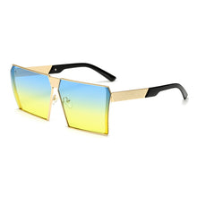 Load image into Gallery viewer, Vintage Square Sunglasses Women 2023 Oversized Steampunk Sunglasses Classic Eyeglasses Men Clear Lens Vintage Retro Punk Shades