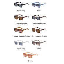 Load image into Gallery viewer, Vintage Square Sunglasses Women Brand Designer Retro Leopard Sun Glasses Female Gradient Rectangle Shades Oculos