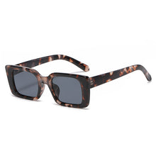 Load image into Gallery viewer, Vintage Square Sunglasses Women Brand Designer Retro Leopard Sun Glasses Female Gradient Rectangle Shades Oculos