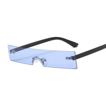Load image into Gallery viewer, Vintage Square Sunglasses Women Brand Designer Sun Glasses Female Small Rectangle Lens Transparent Pink Oculos De Sol