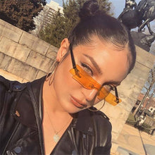 Load image into Gallery viewer, Vintage Square Sunglasses Women Brand Designer Sun Glasses Female Small Rectangle Lens Transparent Pink Oculos De Sol