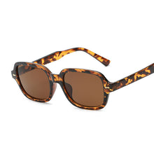 Load image into Gallery viewer, Vintage Square Sunglasses Women Small Frame Yellow Black Sun Glasses Male Female Retro Rivet Morror Oculos De Sol