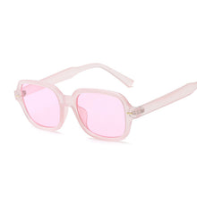 Load image into Gallery viewer, Vintage Square Sunglasses Women Small Frame Yellow Black Sun Glasses Male Female Retro Rivet Morror Oculos De Sol