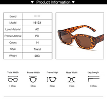 Load image into Gallery viewer, Vintage Square Sunglasses Women  Brand Travel Small Rectangle Sun Glasses Female Retro Cat Eye  Oculos De Sol