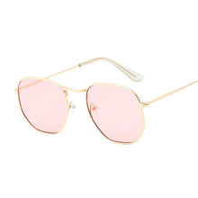 Load image into Gallery viewer, Vintage Square Sunglasses Women Retro Polygon Sun Glasses For Male Metal Small Frame Mirror Classic Oculos De Sol Feminino