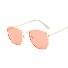 Load image into Gallery viewer, Vintage Square Sunglasses Women Retro Polygon Sun Glasses For Male Metal Small Frame Mirror Classic Oculos De Sol Feminino