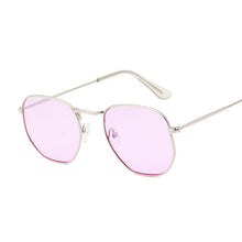 Load image into Gallery viewer, Vintage Square Sunglasses Women Retro Polygon Sun Glasses For Male Metal Small Frame Mirror Classic Oculos De Sol Feminino