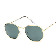 Load image into Gallery viewer, Vintage Square Sunglasses Women Retro Polygon Sun Glasses For Male Metal Small Frame Mirror Classic Oculos De Sol Feminino