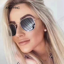 Load image into Gallery viewer, Vintage Square Sunglasses Women Shades Retro Classic Black Lady Sun Glasses Female  Brand Designer Oculos De Sol