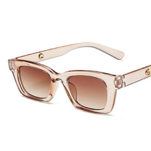 Load image into Gallery viewer, Vintage Square Sunglasses Women Small Frame Shades Female Sun Glasses Retro Mirror Cateye Hip Hop Oculos De Sol