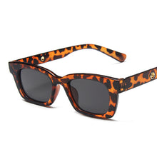 Load image into Gallery viewer, Vintage Square Sunglasses Women Small Frame Shades Female Sun Glasses Retro Mirror Cateye Hip Hop Oculos De Sol