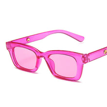 Load image into Gallery viewer, Vintage Square Sunglasses Women Small Frame Shades Female Sun Glasses Retro Mirror Cateye Hip Hop Oculos De Sol