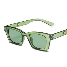 Load image into Gallery viewer, Vintage Square Sunglasses Women Small Frame Shades Female Sun Glasses Retro Mirror Cateye Hip Hop Oculos De Sol