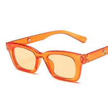 Load image into Gallery viewer, Vintage Square Sunglasses Women Small Frame Shades Female Sun Glasses Retro Mirror Cateye Hip Hop Oculos De Sol