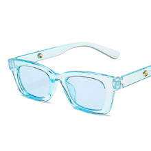 Load image into Gallery viewer, Vintage Square Sunglasses Women Small Frame Shades Female Sun Glasses Retro Mirror Cateye Hip Hop Oculos De Sol