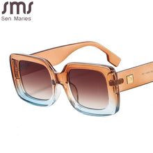 Load image into Gallery viewer, Vintage Square Sunglasses Women Tinted Sun Glasses Men UV400 Goggle Shades Ladies Eyewear Oculos Escuros