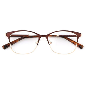 Vintage Square Women's glasses frames Myopia Man Glasses Prescription Ladies Spectacles Clear Female Optical Eyeglasses Metal